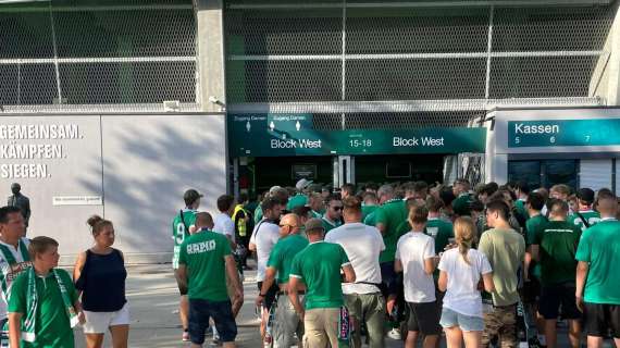 VIDEO FV, Tifosi austriaci entrano allo stadio