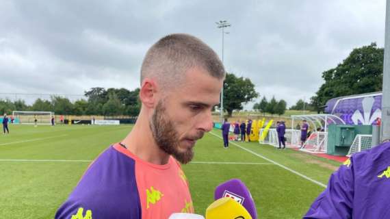 De Gea: "Ho rinnovato per tre anni perché qui sono felice. Pioli ci dà grande energia. Che bravo Martinelli"