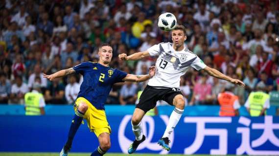 MONDIALI, Germania batte Svezia 2-1 in extremis