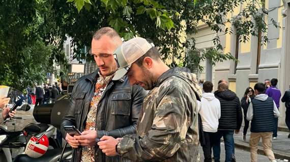 C'è anche Fabio Turchi a vedere la Fiorentina: la foto di Firenzeviola.it