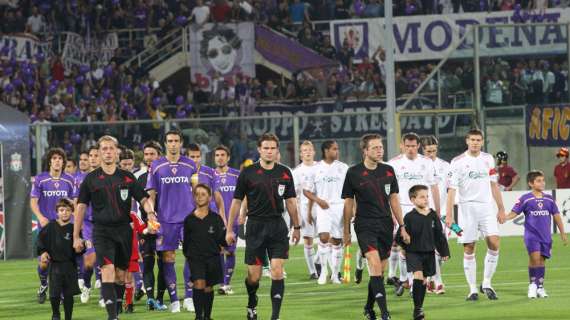 FIORENTINA-BARI, Viola già rientrati negli spogliatoi