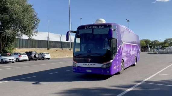 VIDEO FV, Il pullman torna al cs per l'allenamento