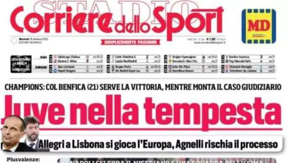 RASSEGNA STAMPA, Le prime pagine dei giornali