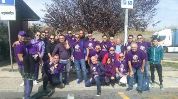 FOTO FV, VC Puglia: "In 30 all'Arechi, forza Viola!"