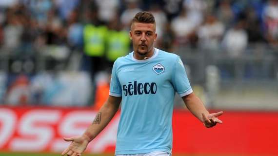 MILINKOVIC, Avverte i viola con una rovesciata