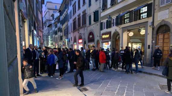 FOTO FV, Al Duomo già in tanti per Muriel e Guagni