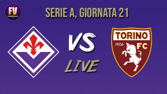 FIORENTINA-TORINO 1-1, RIVIVI IL LIVE DI FV 