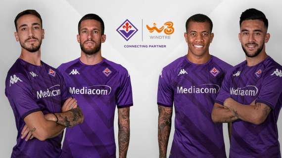 WIND-TRE, È il connecting partner della Fiorentina