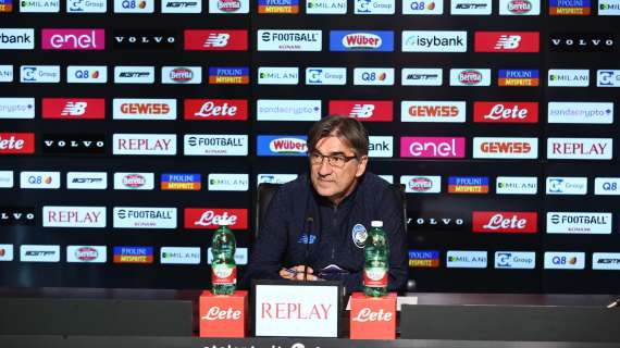 Secondo pari dell'Atalanta, Juric: "Rammaricato per le occasioni, ma i ragazzi col tempo cresceranno"