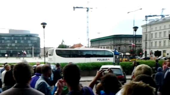 VIDEO FV, Il pullman del Real verso lo stadio