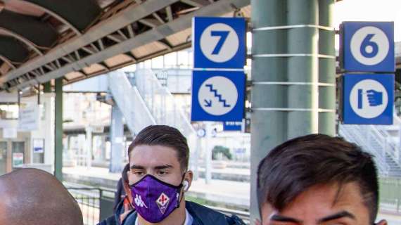 FOTO, Il viaggio della Fiorentina verso Udine