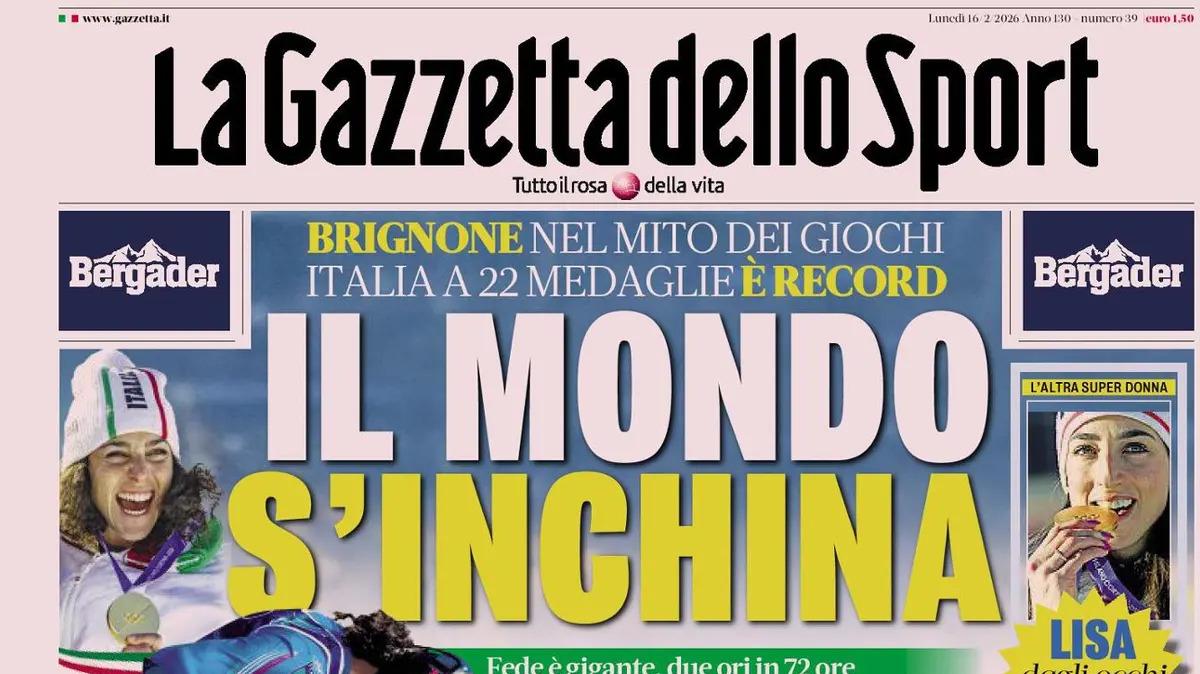 Rassegna stampa, le prime pagine dei quotidiani sportivi in edicola