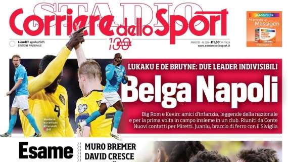 Rassegna stampa, le prime pagine dei quotidiani sportivi italiani in edicola oggi