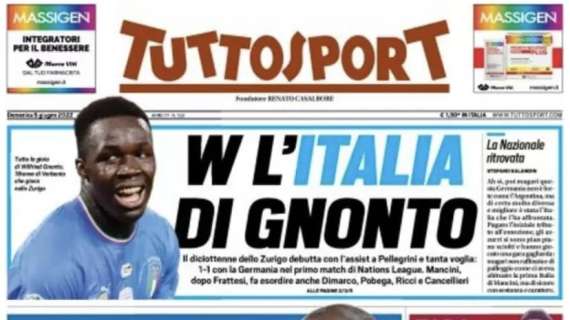 RASSEGNA STAMPA, Le prime pagine dei giornali