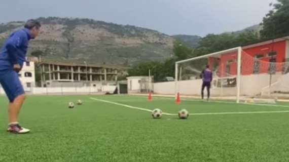 TERRACCIANO, Duro allenamento per la ripartenza