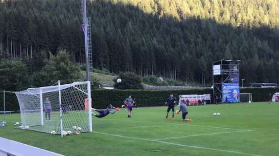 FOTO FV, Lafont vola nel 1° allenamento a Moena