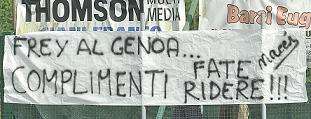 S. PIERO A SIEVE, Striscione ironico verso la società