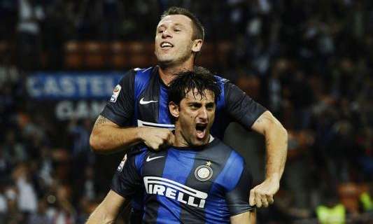 INTER-FIO 2-0,  Raddoppio Inter con Cassano