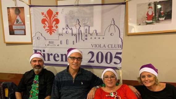 VC FIRENZE 2005, Martedì cena di Natale con Pin