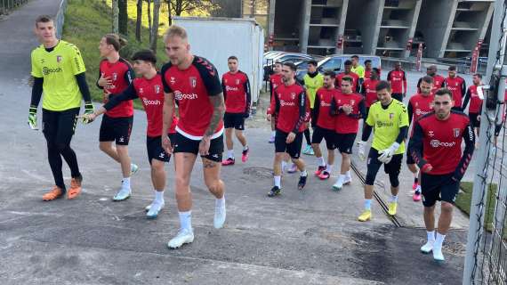 BRAGA, Le foto dell'allenamento di rifinitura