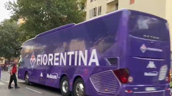 VIDEO FV, Arrivi dei bus di ACF e Napoli al Franchi