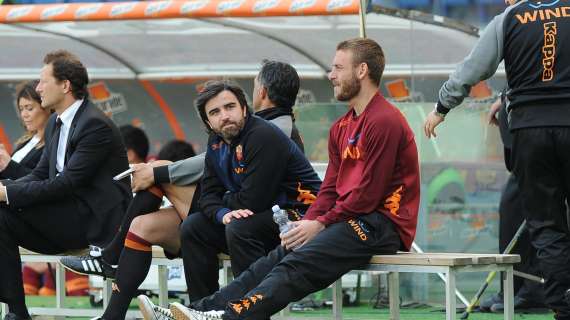 QUI ROMA, Allenamento finito, dubbio De Rossi