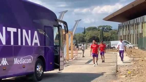 VIDEO FV, La Fiorentina lascia il Viola Park