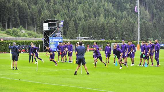 ALLENAMENTO, Per i viola amichevole con il Signa