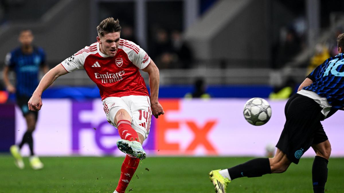 Champions: notte amara per le italiane, l'Inter cade contro l'Arsenal, per il Napoli un punto