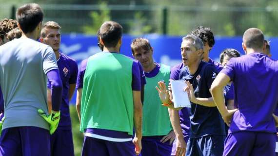 MOENA, Allenamento finito per la Fiorentina