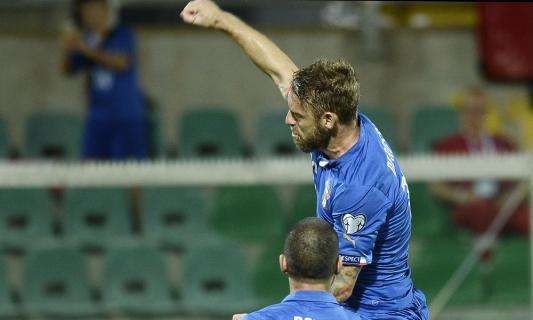 ITALIA-BULGARIA 1-0, Decide la rete di De Rossi