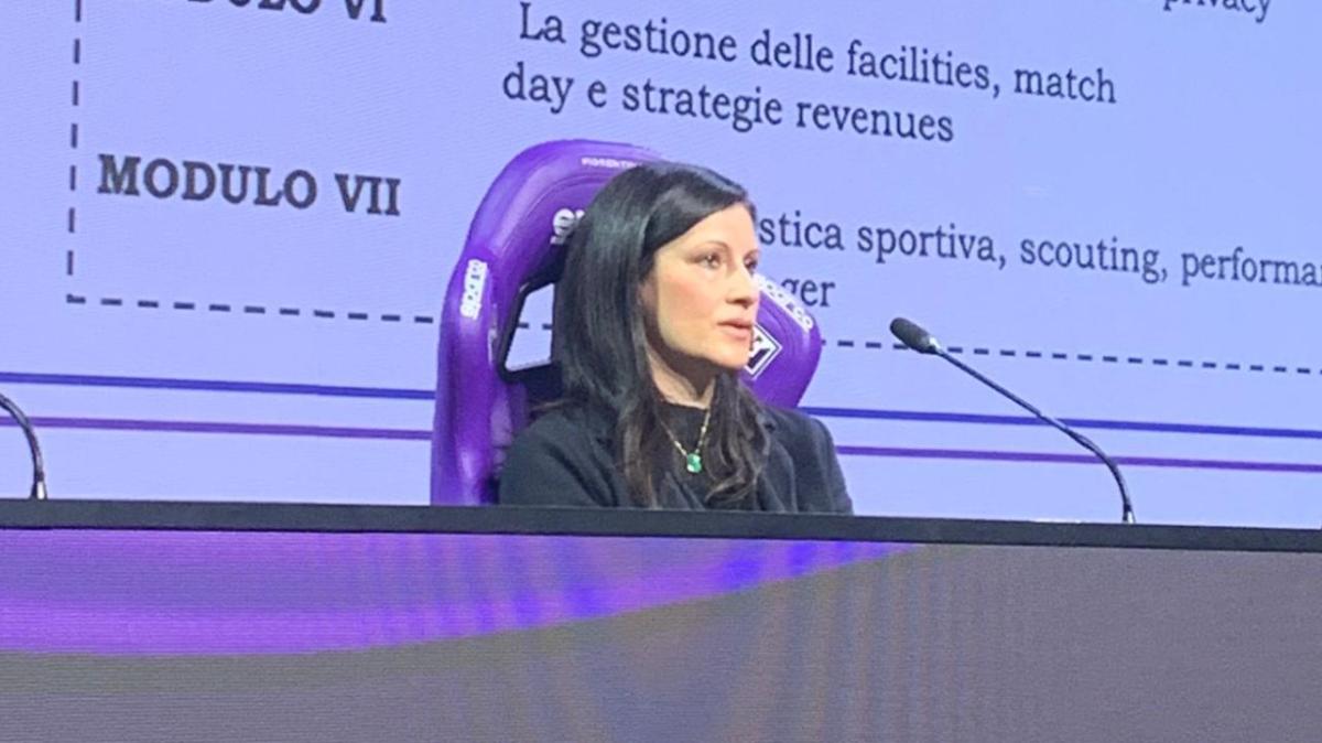 Carla Bonacci (resp. risorse umane Fiorentina): "Oggi concentrati su sostenibilità e sanità"