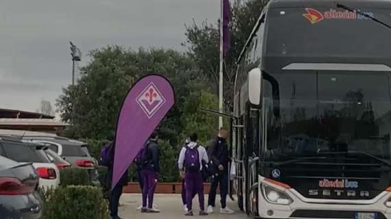 VIDEO FV, Fiorentina in partenza verso Bastia