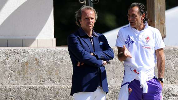 FIORENTINA, Anche ADV a seguire l'allenamento