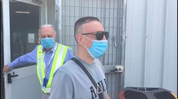 VIDEO-FOTO FV, Ribery a Firenze: test e tampone