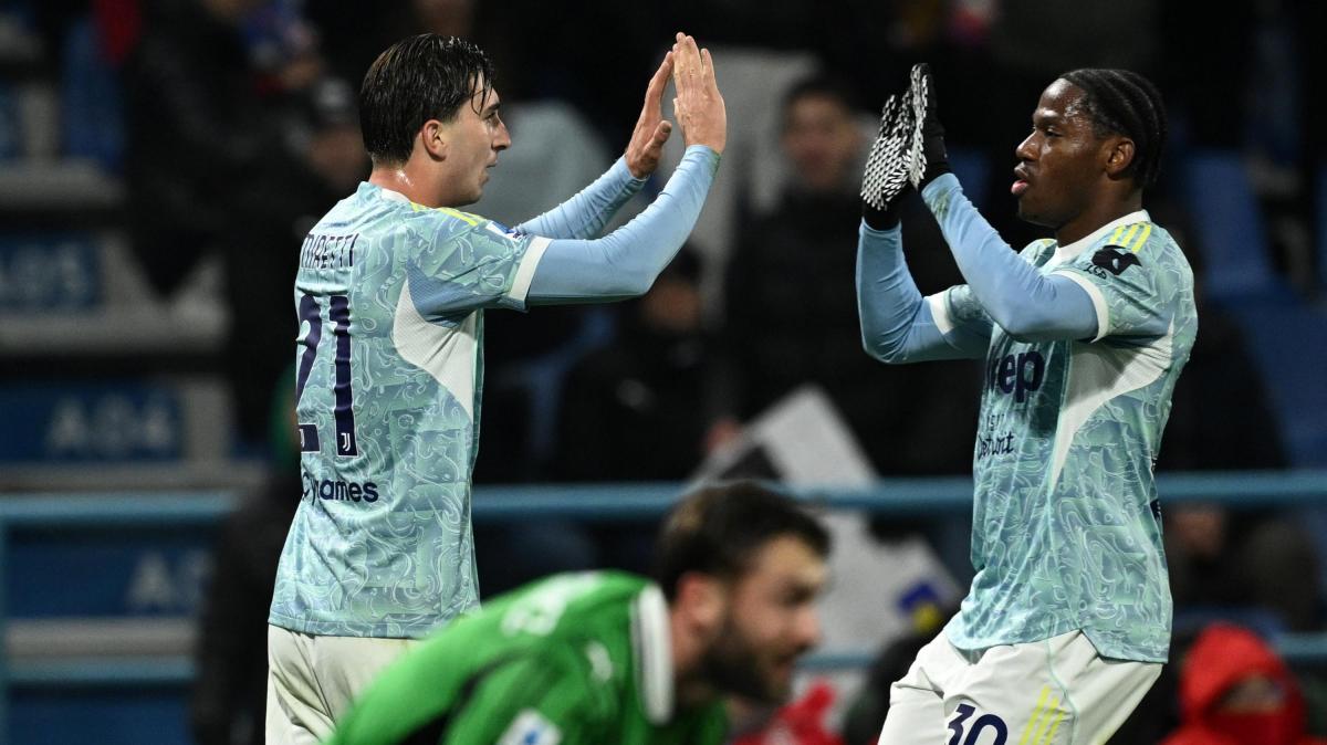 Serie A, Sassuolo-Juventus 0-3: David trascina i bianconeri, Spalletti aggancia la Roma