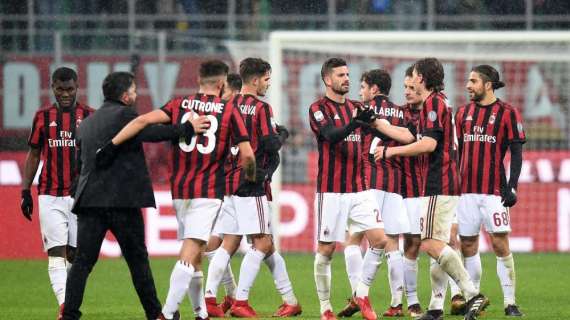 A febbraio il Milan tinge Reggio Calabria di rossonero