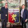 Genoa, è arrivato il nuovo mosaico del Grifone a Villa Rostan
