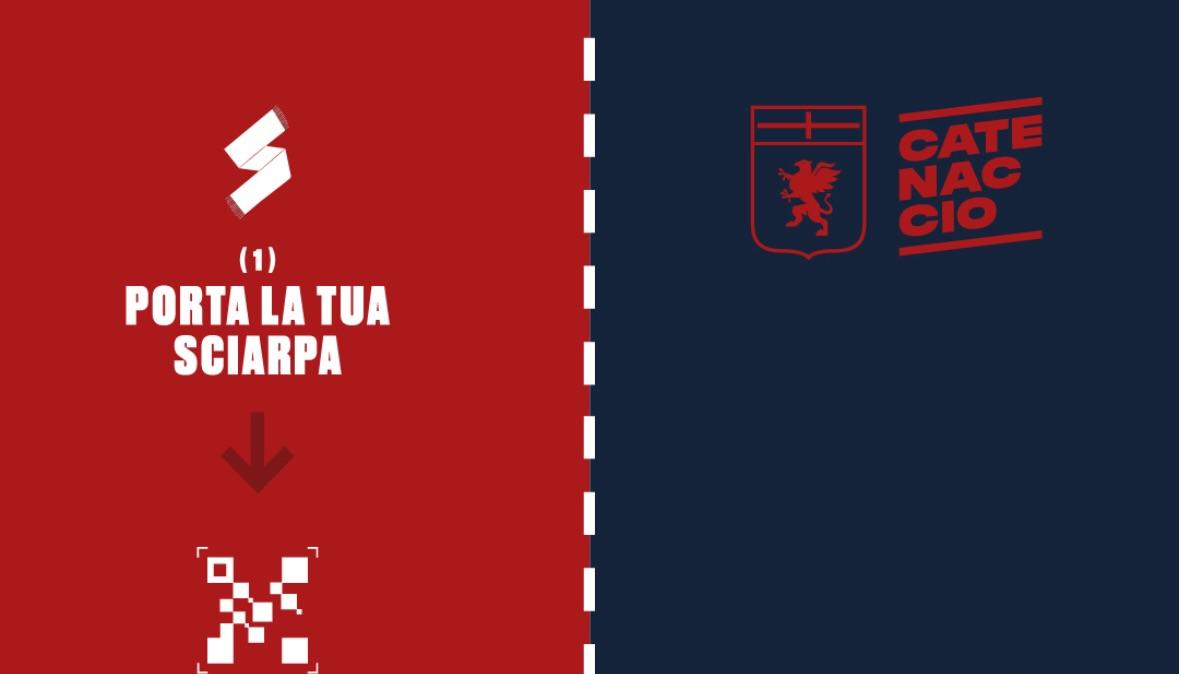 Genoa, "prendo la "felpa" e vengo da te", un pezzo unico per i tifosi