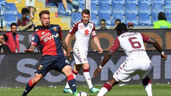 Genoa-Torino, i precedenti: da due stagioni esce solo il segno 2