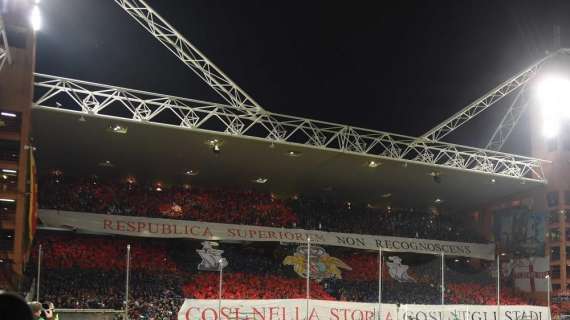 Genoa, spettacolo al Ferraris, il popolo rossoblu assieperà gli spalti