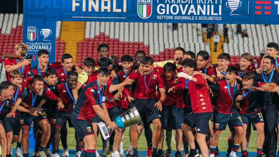 Genoa U18: scudetto da sogno per i ragazzi di Ruotolo