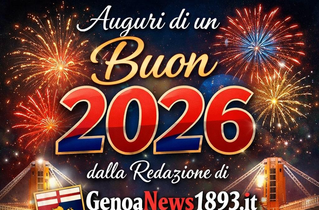 Auguri di buon 2026 a tutti i tifosi genoani dalla nostra redazione