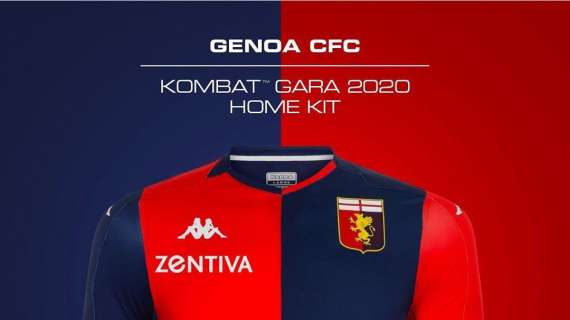 Genoa, ecco la prima maglia per la prossima stagione