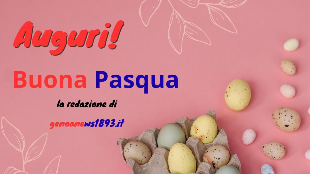Auguri di una Buona Pasqua a tutti i tifosi rossoblu