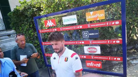 Lasse Schone: "Contento della scelta fatta di venire al Genoa"