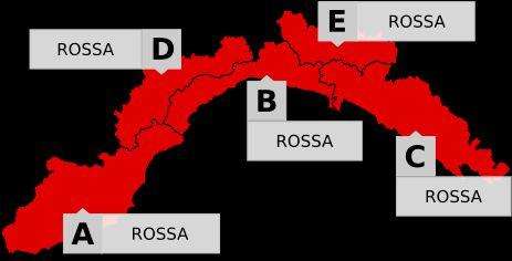 Meteo: domani allerta rossa su tutta la nostra regione