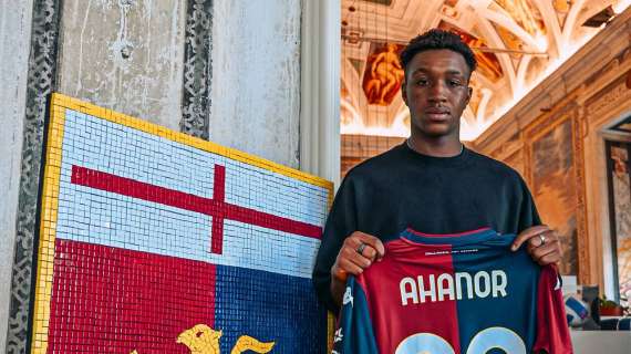 Genoa,  il giovane Honest Ahanor prolunga il contratto