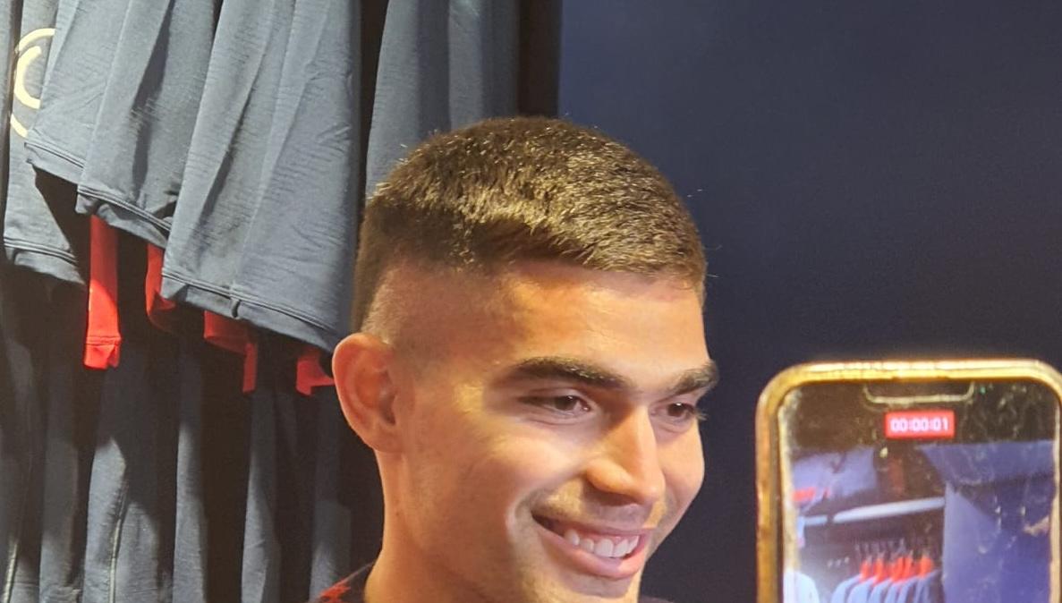 Genoa, Johan Vasquez al Genoa Store, le sue parole