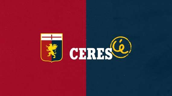 Genoa, Ceres nuovo Sleeve Sponsor per la stagione 2025/26